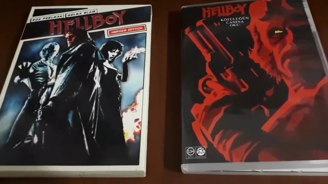 HELLBOY FİLM DVD KUTU AÇILIMI - YouTube