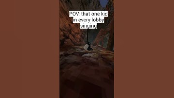 POV: that one kid in every lobby singing  #gorillatag #gorillatagquest #yourfamily #gtag  #vr #trend