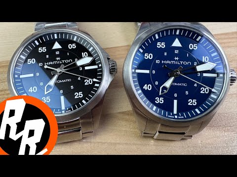 Hamilton Khaki Aviation 39mm, perfect? (TriFecta Watches) - YouTube