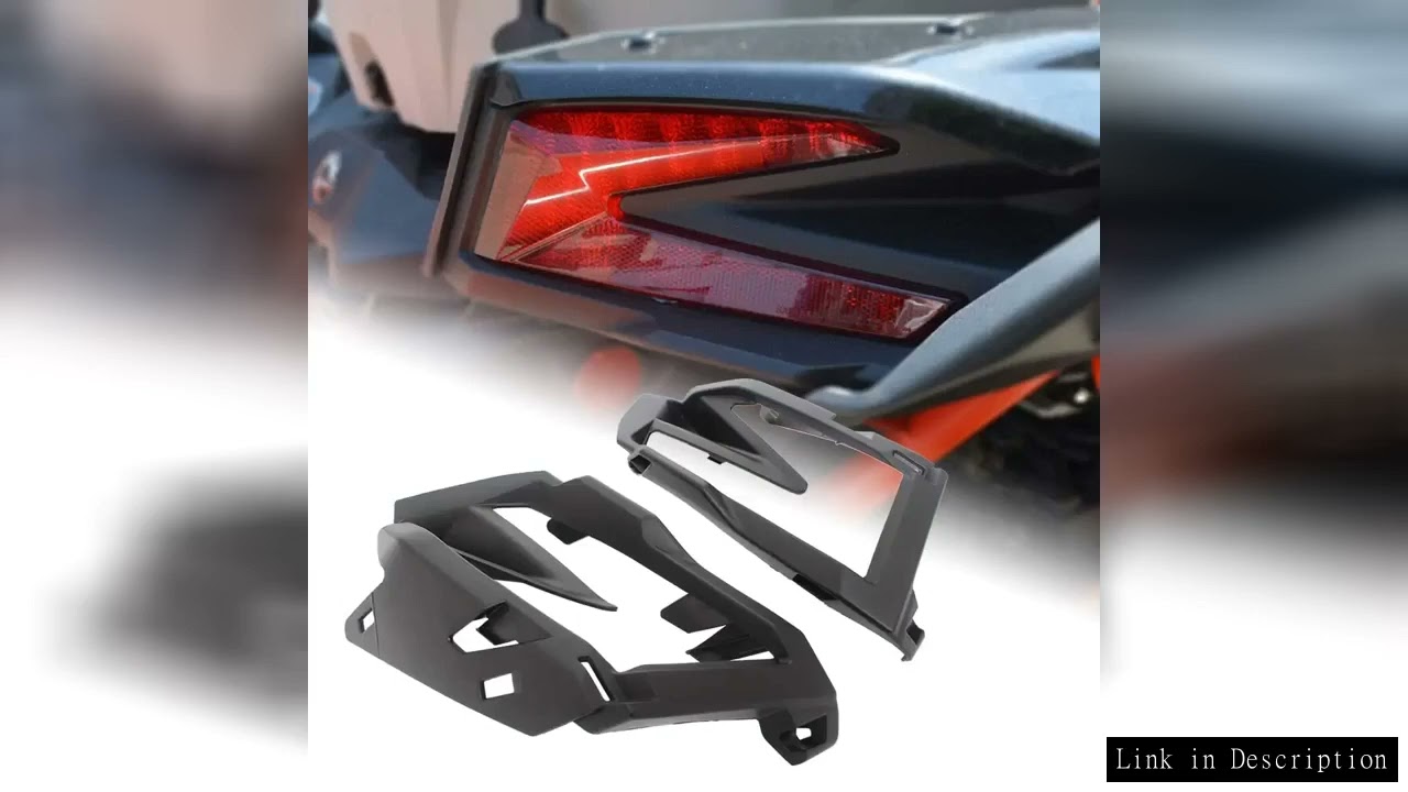 Rear Taillight Cover Brake Stop Light Guard For Can-Am Maverick X3 Max R XDS 4x4 Turbo 705010686 705