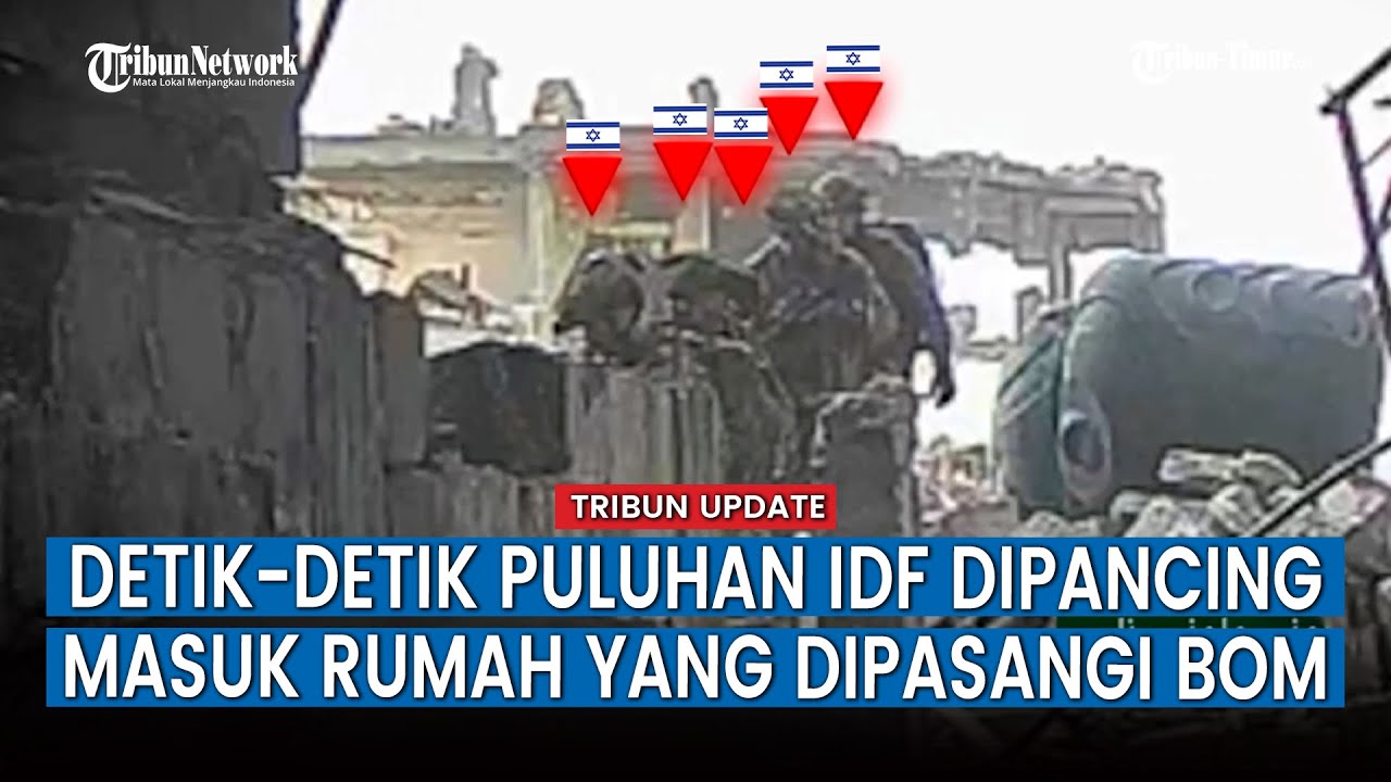 Pejuang Al-Qassam Pancing Tentara Israel Masuk Rumah Berisi Tiga Bom Personel