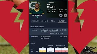 Aaron Jones Contract Reaction for AJ Dillon Dynasty Owners Wealth