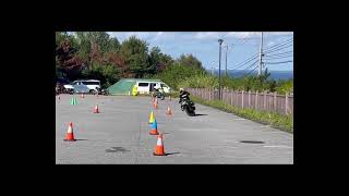 赤間練習会　よっち×カワサキ(Z400)  2025/11/24