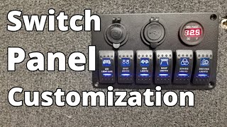 COMPLETE Switch Panel Breakdown and Customization {Jon Boat to Bass Boat Conversion} Lowe 1448