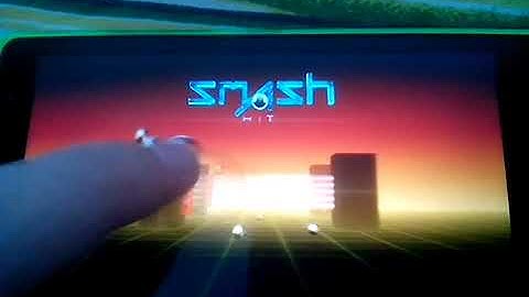 Smash hit 0.8.0 retro in credits l old