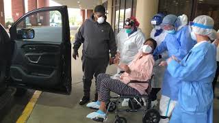 Covid 19 Patient Goes Home From Rumc