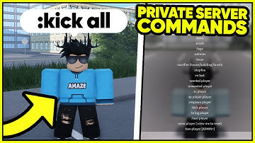 ALL PRIVATE SERVER COMMANDS IN ERLC! (Emergency Response Liberty County)