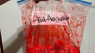 Garlic Kool-Aid chicken catfish bait