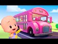 The wheels on the pink bus  and more nursery rhymes by cleo and cuquin  children songs