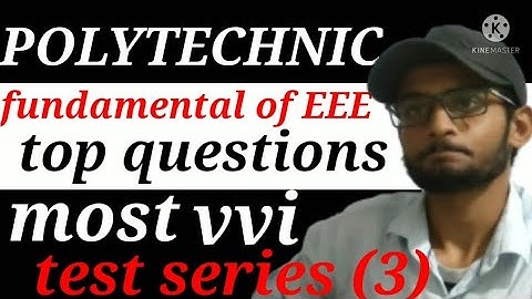 #sbte#sbte_bihar  fundamentals of electrical and electronics engineering polytechnic/most vvi/