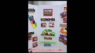 Triptico Lima Concurso festival gastronómico-Ganadores 2do puesto #lima #tripticpgigante #parati