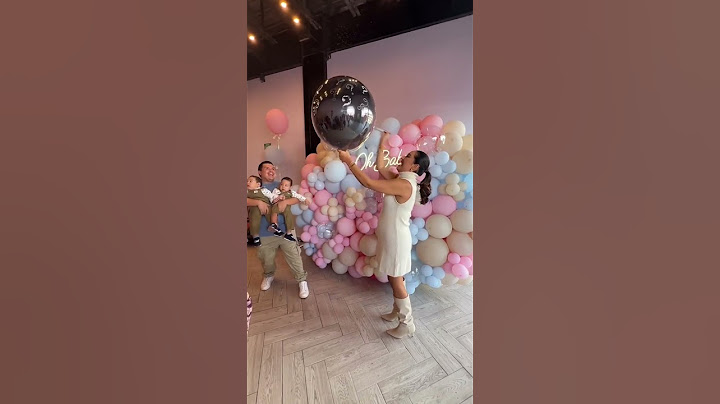 حفل كشف جنس المولود عده ولد ثنيين ومن عرفت حامل بنيه شوفو صار بيه 😍😅