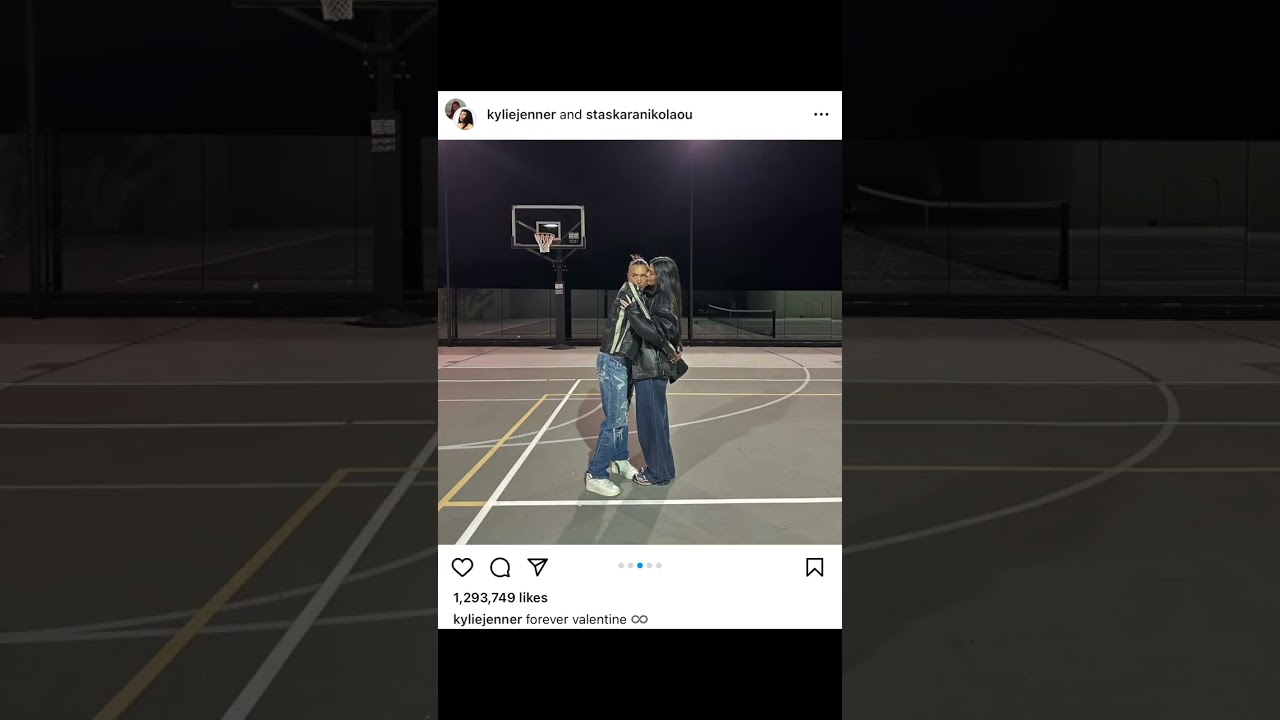 Kylie Jenner and Stassie Baby Kiss For Valentine's Day