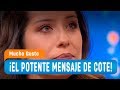 ¡Cote mandó potente mensaje entre lágrimas! - Mucho Gusto 2018