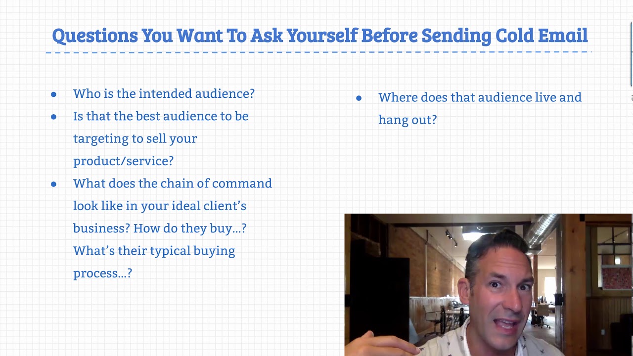 How to Write Cold Emails That Always Get Read (Video 1) - YouTube