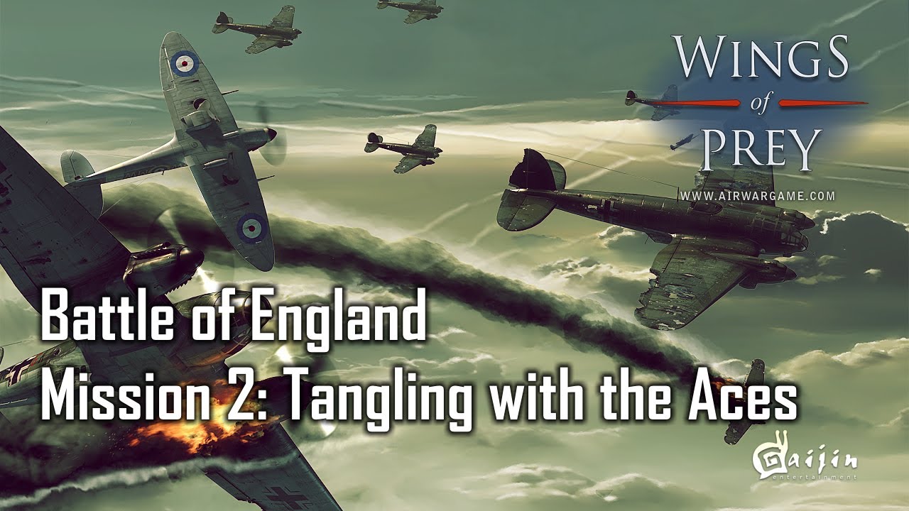 Wings of Prey: Battle of Britain Campaign - Mission 2 - YouTube
