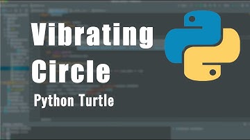 How to make Vibrating Circle using turtle python