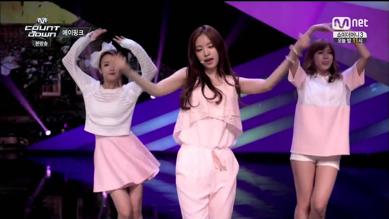 140710 A Pink NoNoNo & Mr Chu @ M! Countdown 1080P - YouTube