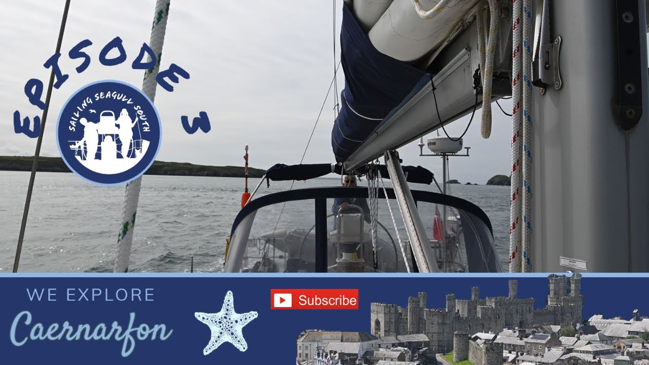 ⁣Ep 3 Exploring Caernarfon - we use the folding bikes, go walking and entertain family.