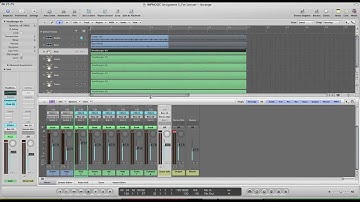 Creating Submixes in Logic Pro 9