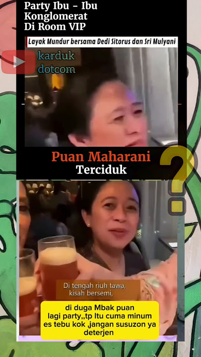 Puan Maharani Caught Partying with Conglomerate Women in the VIP Room