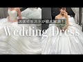 【ウエディングドレス比較】ヴェラウォン、タカミなど👗スタイリストが本気で解説❤️ドレス試着動画あり✨