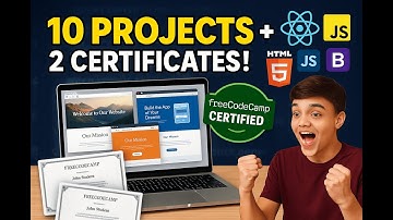 🏆 FreeCodeCamp Power-Up! Earning Two Frontend Certifications (Responsive Web Design & Libraries) 🚀