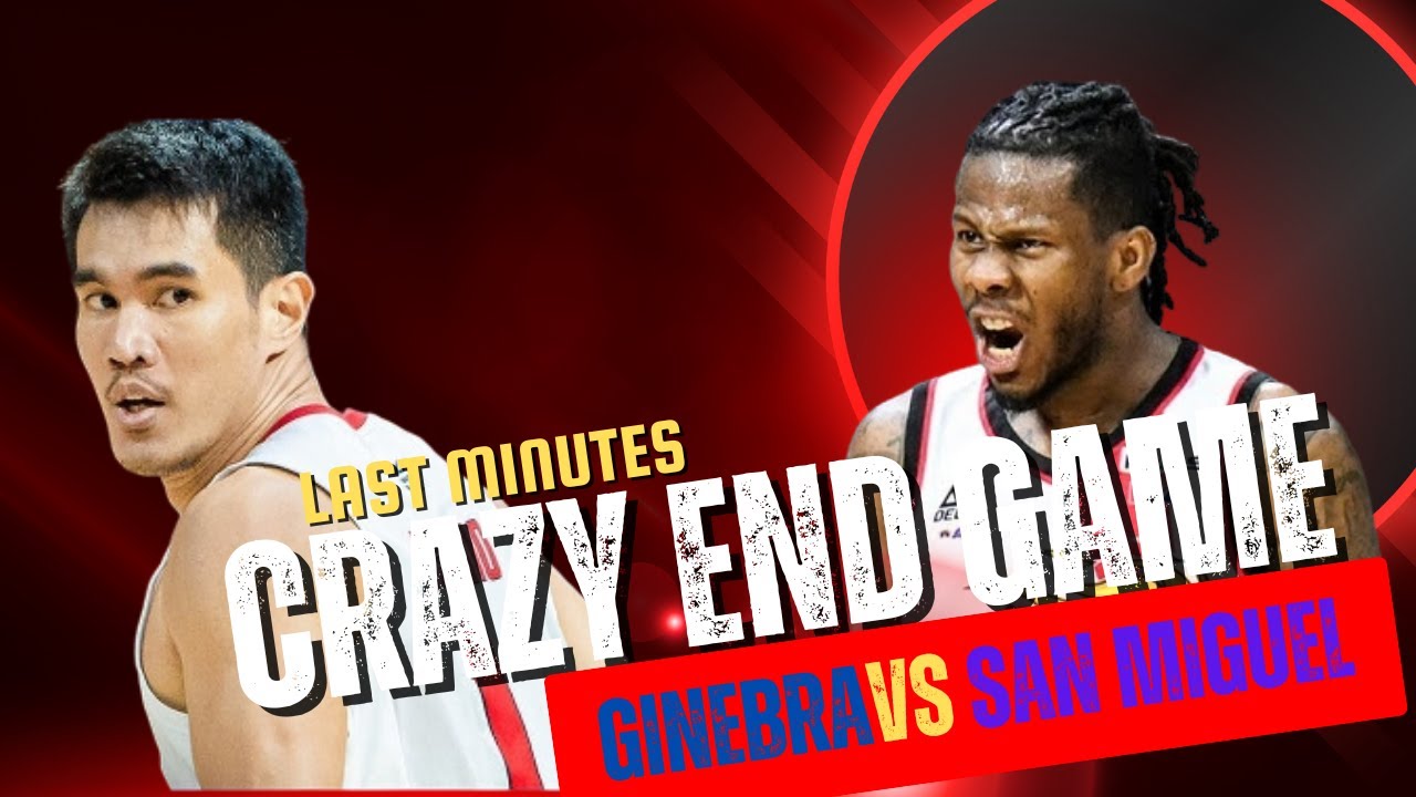 PBA |  Let's rewind Crazy end game between Ginebra and San Miguel