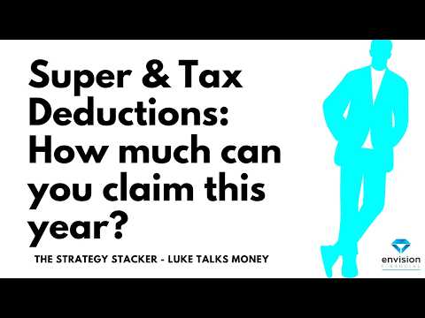 Tax Time - How much can you put into super this year to lower your taxable income? Don't miss out!
