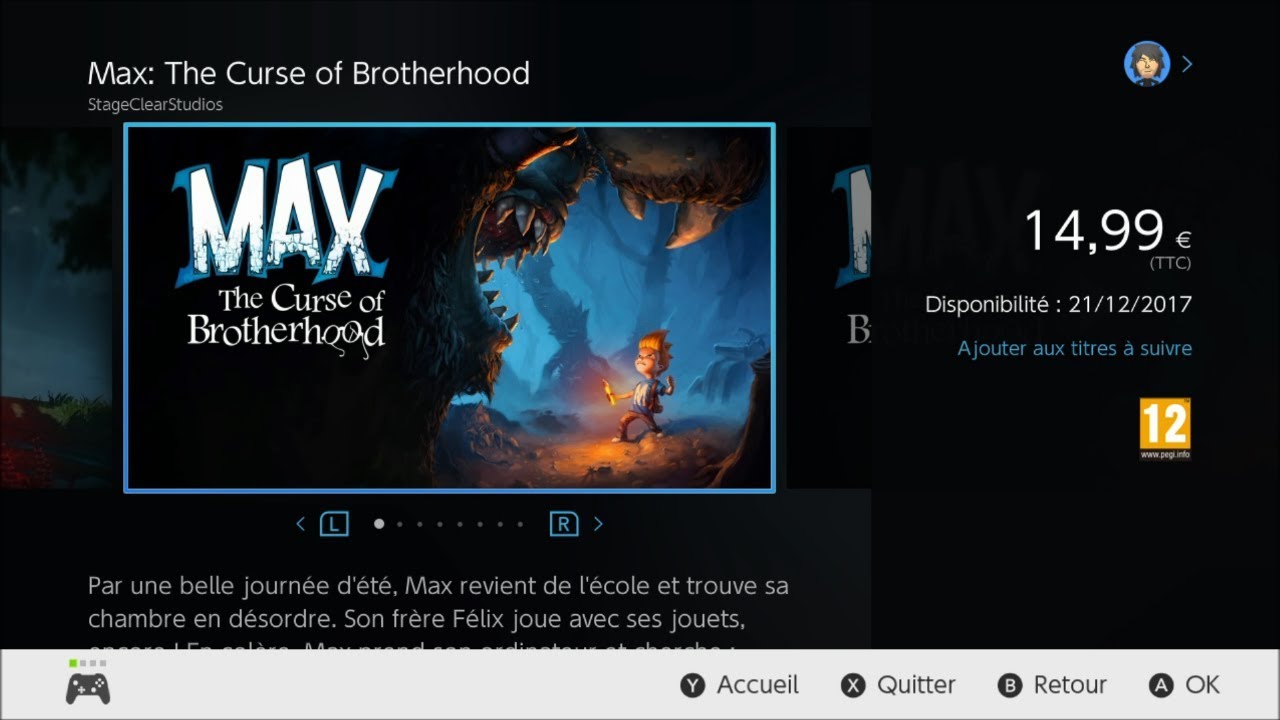 Max: The Curse of Brotherhood for Nintendo Switch - Nintendo Official Site