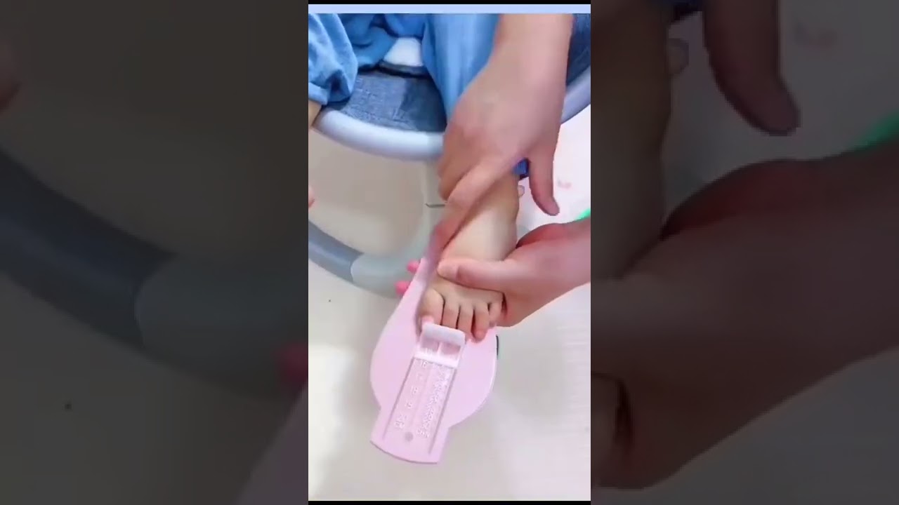 Kids Toddler Baby Foot Measure Gauge Shoe Size Measuring Ruler