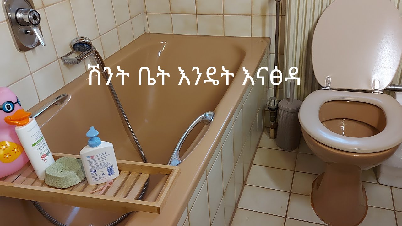 #So reinigen Sie eine Toilette#2 አይነት የሽንትቤት ፅዳት#Yenie Muya
