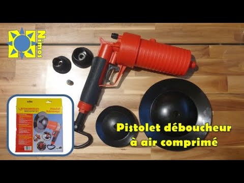 Pistolet débouche canalisation à pression 27 cm - Brico Dépôt