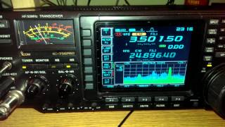 Strange pulsing interference on the 80 metre band
