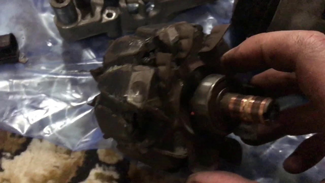 Шум подшипника генератора - YouTube