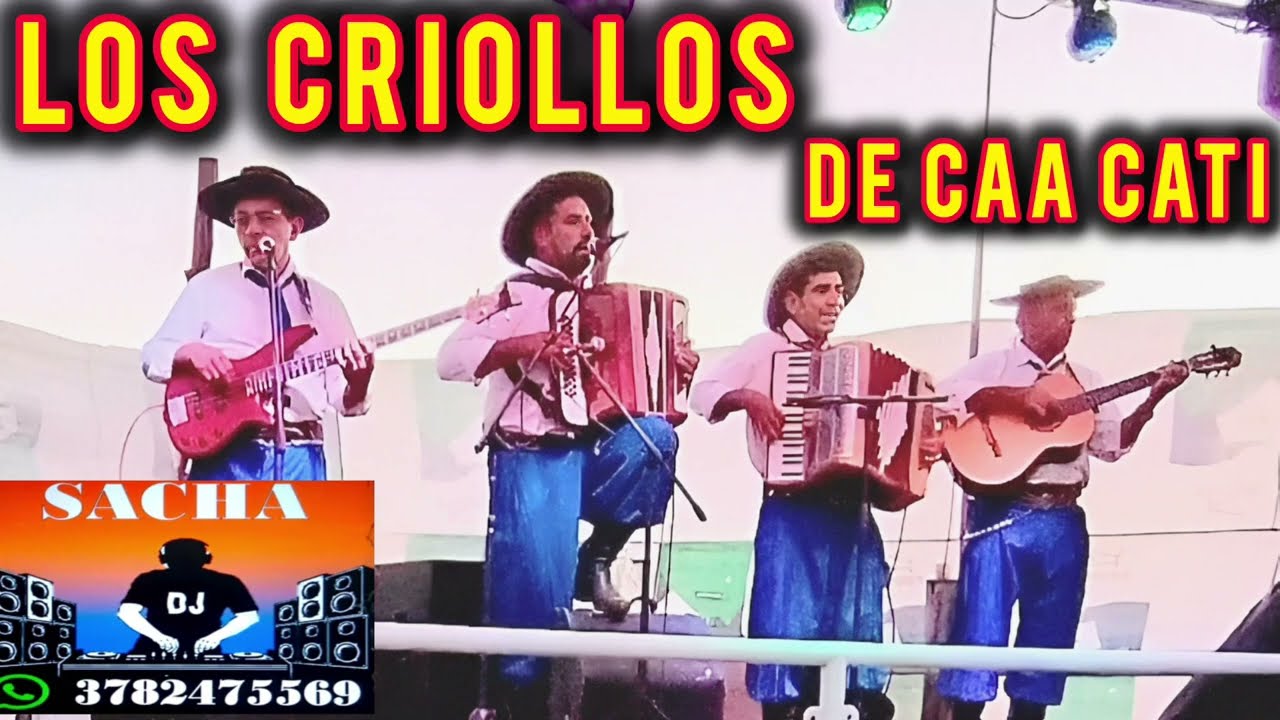 LOS CRIOLLOS DE CAA CATI - EN VIVO PAGO ARIAS ( MBURUCUYÁ) BAILE ORGANIZADO POR SG PRODUCCIONES