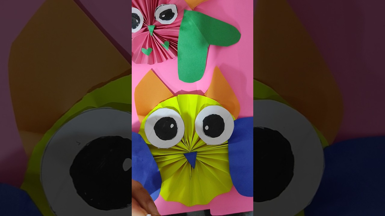 Easy crafts/ 🦉owl 