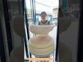 Pure ASMR Satisfaction: Cutting and Rolling Giant Traditional Bread