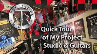 Quick Tour of My Project Studio & Guitars