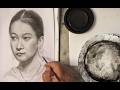 黑白照片感的水墨人物素描 Real-time Ink Portrait Sketch, with black and white photo sense. 260614