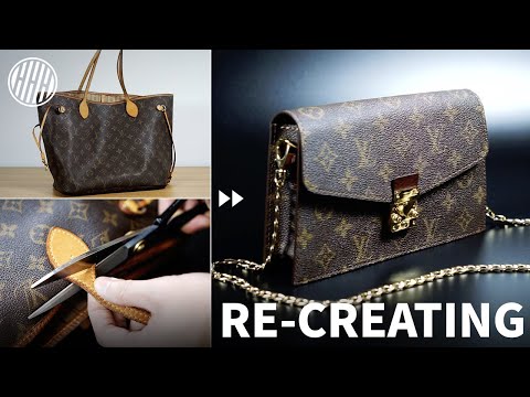 Turn Old LOUIS VUITTON Bag Into New Trendy Bag 