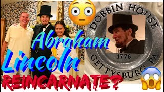 ABRAHAM LINCOLN IS ALIVE! 😃😆//DOBBIN HOUSE TAVERN//TRAFALGAR TOUR (Filipina Wife in Florida)