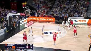 Euro League Pick & Roll -Olympiacos - NIGEL WILLIAMS-GOSS Play side Pick & Roll With MOUSTAPHA FALL