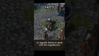 tarry — Divinity: Original Sin 2 dialogue scene