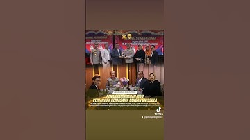 As SDM Kapolri Penandatanganan MOU Perjanjian Kerja Sama dengan Unissula. #ssdmpolri #polripresisi