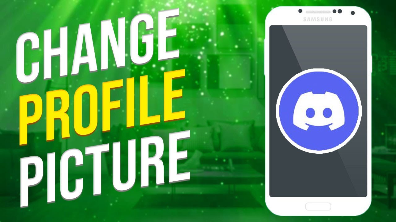 How To Change Your Profile Picture On Discord Mobile (Easy!) - YouTube