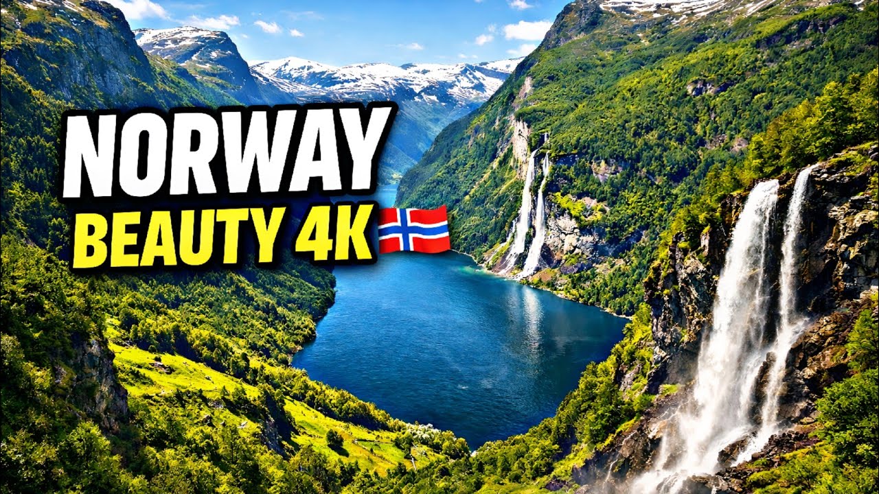 Norway 4K Relaxation Video With Calming Music Beautiful View