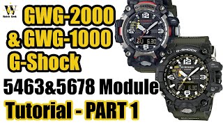 GWG-2000 & GWG-1000 - 5678 & 5463 Module Tutorial - how to set up and use all the functions  PART I