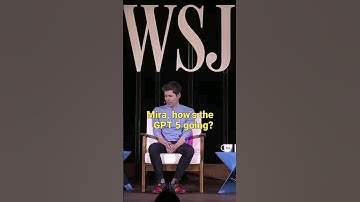 Mira Murati said what? Sam Altman and Mira on WSJ Tech Live