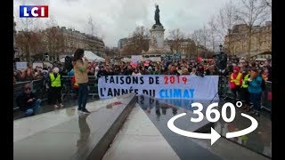 VIDÉO 360 - L'Agora pour le Climat a rassemblé 8500 personnes à Paris